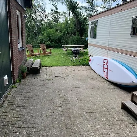 Stacaravan Met Tuin Aan De Waddenzee Hotel *