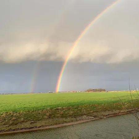 Stacaravan Met Tuin Aan De Waddenzee